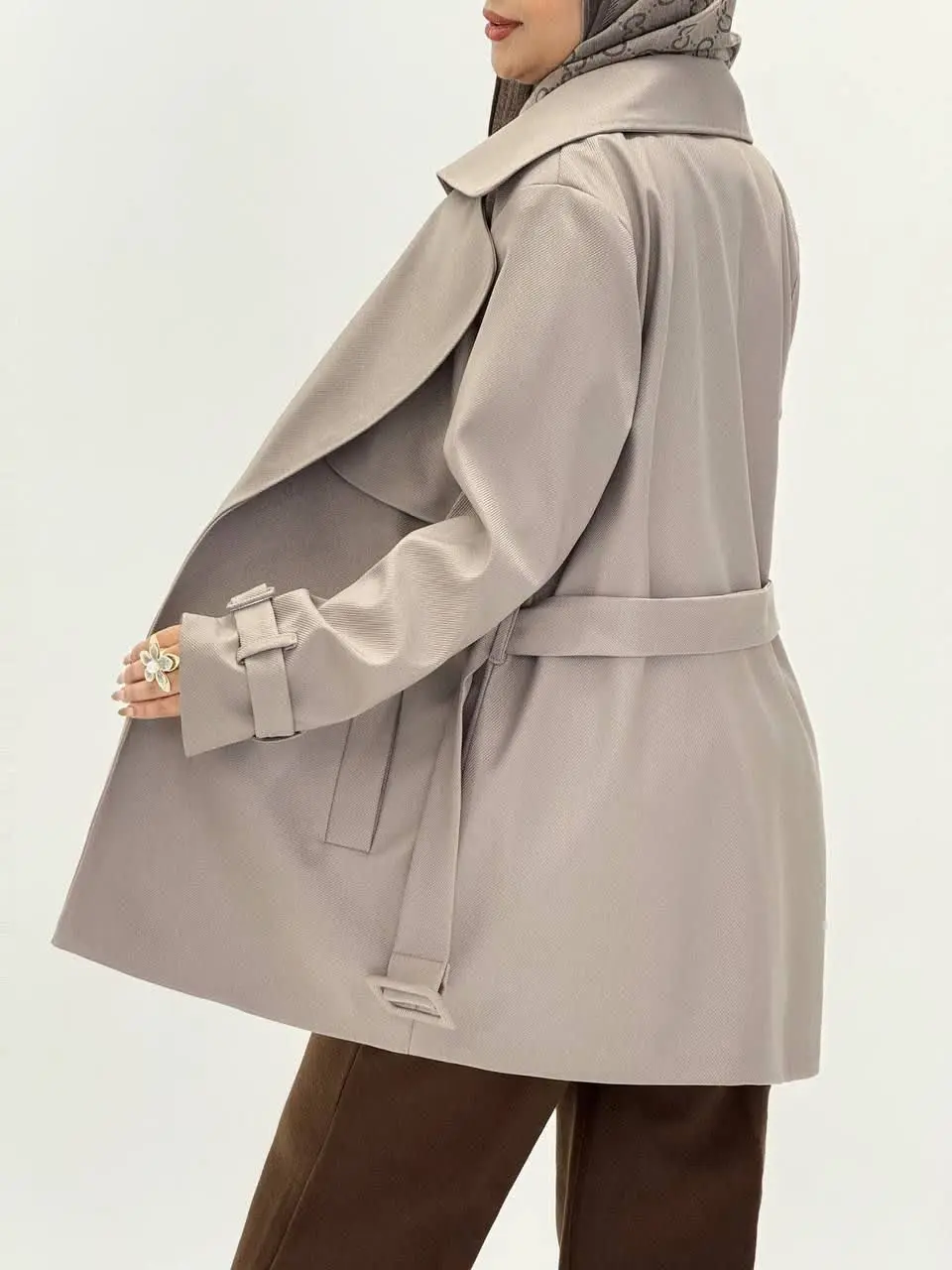 3563-بارونی آستردار تینا